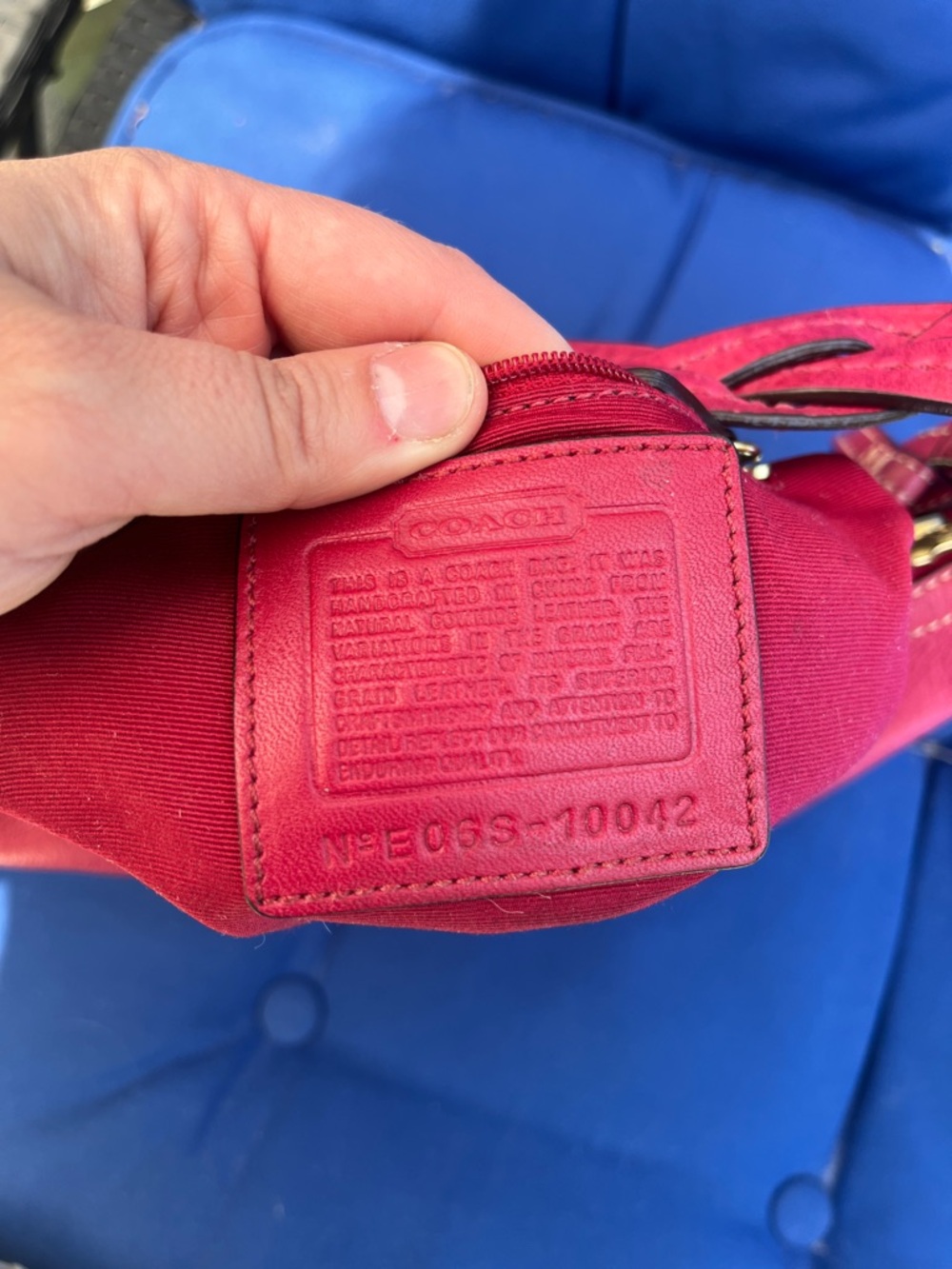 Coach Pink Dylan Soho Hobo Leather Hobo Bag - Picture 7 of 8